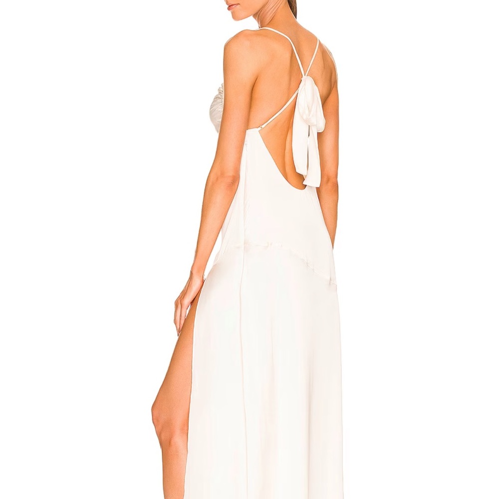 Winter white Revolve white maxi dress (Worn one time)